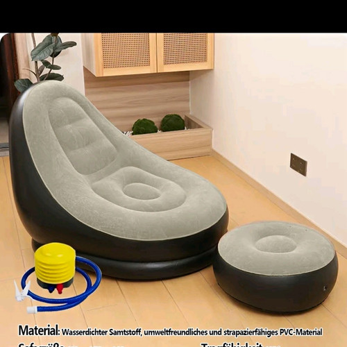 Aufblasbarer sessel - aufblasbarer,