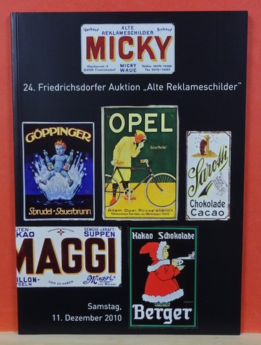 Micky waue auktionskatalog - waue,