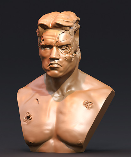 Terminator concept resin mini - concept,
