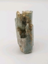 Aquamarin Kristall mit Feldspat, Schörl und Bergkristall, Erongo, Namibia, 50g +