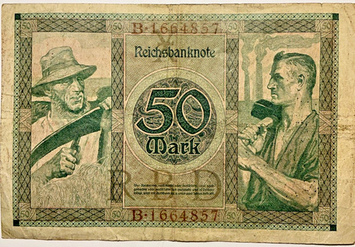 Deutsches reich mark - deutsches, 1920