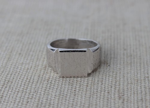 Alter silberring mit - silberring,