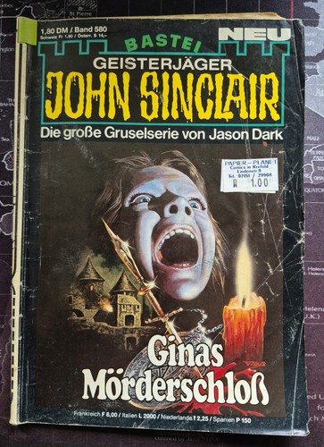 John sinclair auflage nr - sinclair, 1.