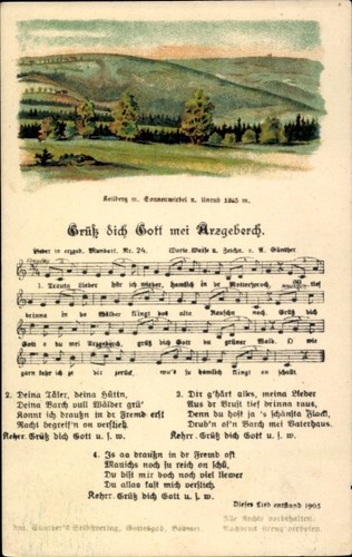 Lied günther anton - ak, günther,