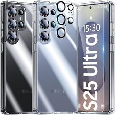 3in1 Hülle + Schutzglas für Samsung Galaxy S25 / Plus / Ultra Panzerfolie Linse