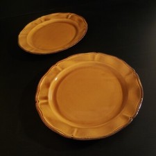 2 Essteller Steingut Haute