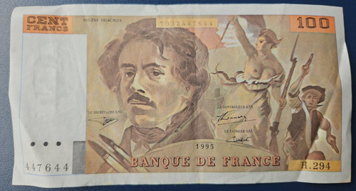 Frankreich 100 cent francs - 100,