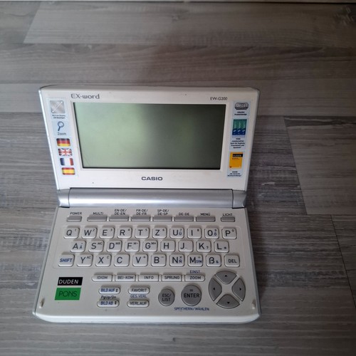 Casio word g200 - casio, ex-word
