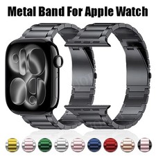 Edelstahl Armband für Apple Watch 11 10 9 8 7 6 5 4 42-49mm Ultra 3 Metallband