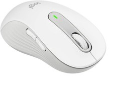 Logitech Signature M650 L LEFT  Maus Funk, Bluetooth® (LINKSHÄNDER) - WEIß- SOLO