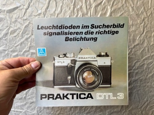 Orig praktica dtl - praktica, prospekt