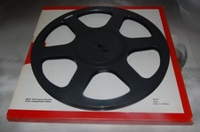 REVOX 26,5cm TONBAND LEERSPULE aus KUNSTSTOFF mit LOGOEMBLEM vom 80er JAHRE