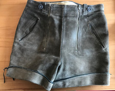 Kurze echte Hirschlederhosen