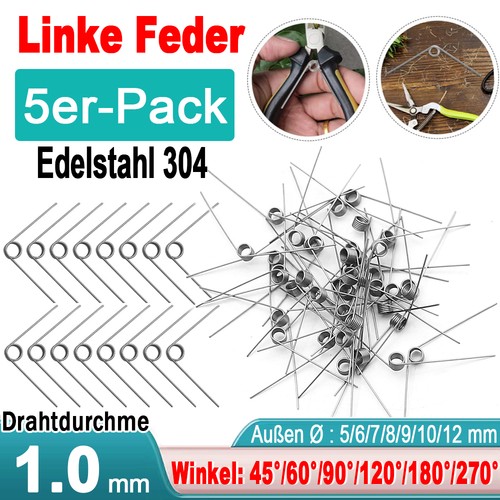 Schenkelfeder 1mm - schenkelfeder, Ø