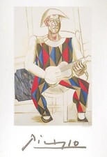 Pablo Picasso, Arlequin An Der