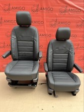 VW T6 T6.1 Multivan Fahrer Beifahrersitz Sitze Sitz Leder Titan Komfort t5