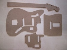 Jaguar Full scale 648mm/25,5 Zoll Gitarre Schablone templates Gitarrenbau