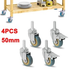 4 Stück 360° Lenkrollen