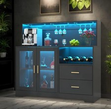 LED Home Bar Sideboard Wine