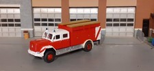 Preiser Magirus Deutz Feuerwehr Rüstwagen Eigenbau In 1/87