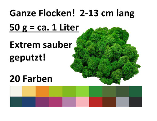 50g islandmoos gereinigt - 50g,