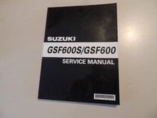 Shop manual (ENGLISCH) SUZUKI GSF600 / S Bandit 2000  Werkstatthandbuch