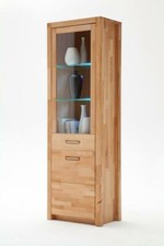 Vitrine Kernbuche massivholz