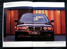 BMW 7er Reihe E 38,  Prospekt 1/1994 Modelle: 730i 730iL 740i 740iL 750i 750iL