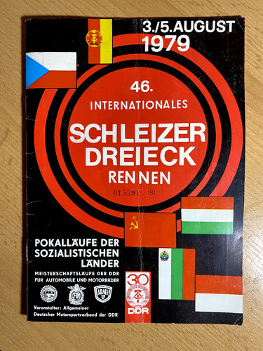 Rennprogramm schleizer - rennprogramm, 46.
