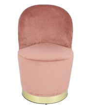 Kleiner Sessel Glamour Rosa