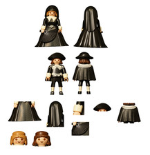 Playmobil 9483 Rijks Museum Figuren Ersatzteile Auswahl Holländer Marten Nonne