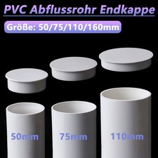 PVC Rohr Endkappe Deckel