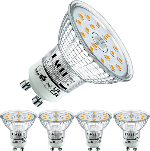 Eacll gu10 led warmweiss 9w - gu10,