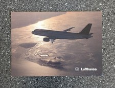 Postkarte Lufthansa Airbus