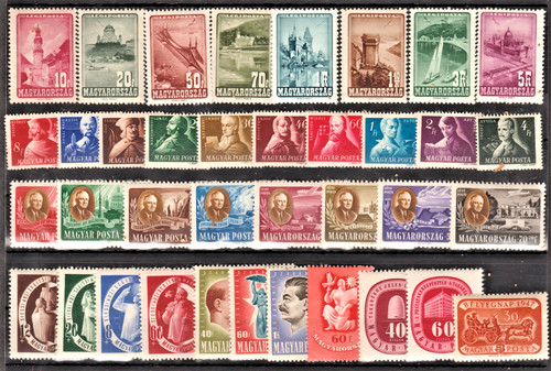 Ungarn 1947 komplet jahrgang - ungarn,