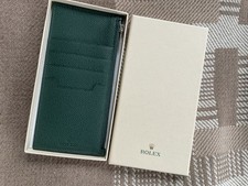 Orig. ROLEX Leder Karten Etui
