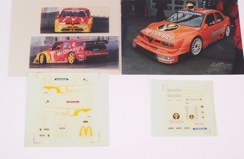 Motorsport decals alfa - 1:87,