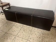 Fußhocker Sitzhocker Hocker Sitzbank Chesterfield Kunstleder Stuhl Bank 147cm