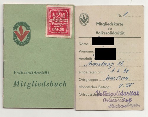 Mitgliedsbuch mitgliedskarte - mitgliedsbuch,
