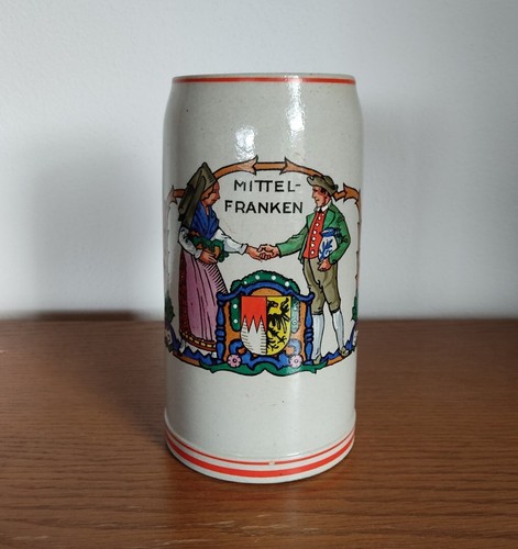 Bierkrug mittelfranken alt - bierkrug,