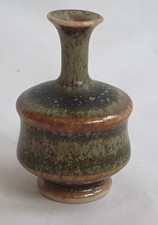 Hoganas Dänische Miniatur Vase Form. Circa mid century moderne Keramik
