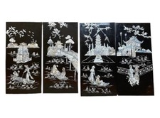 Asiatische Lackbilder Perlmutt