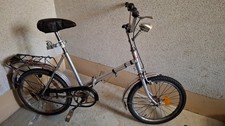 Klapprad  DDR Mifa 70 Jahre Fahrrad m Anhängerkupplung Vintage original 