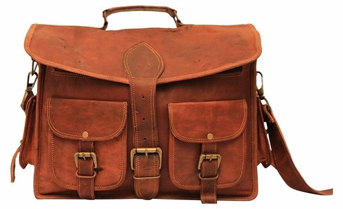 Leder laptop aktentasche 6 - aktentasche, 15,6