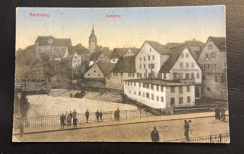 Postkarte backnang - ak,