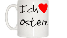 Ich liebe ostern - liebe, tasse