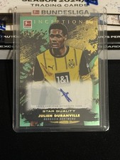 Julien Duranville /49 Auto - Topps Inception Bundesliga 24/25 - BVB 09 Autograph