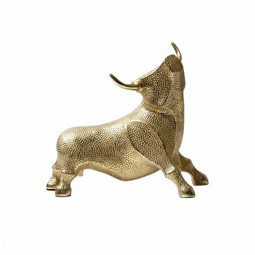 Stierfigur aus kupfer - aus,