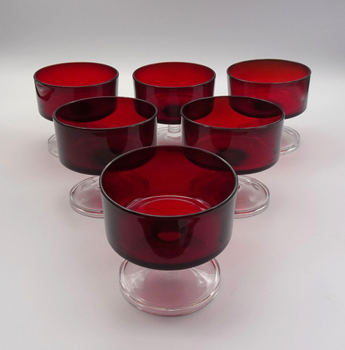 Sektschalen rot luminarc - 6,