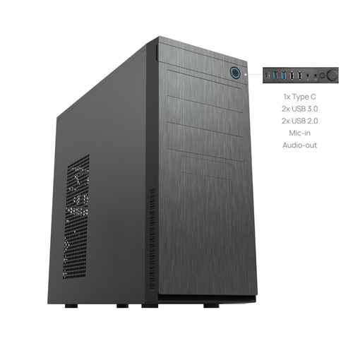 Chieftec elox 10b black - chieftec,